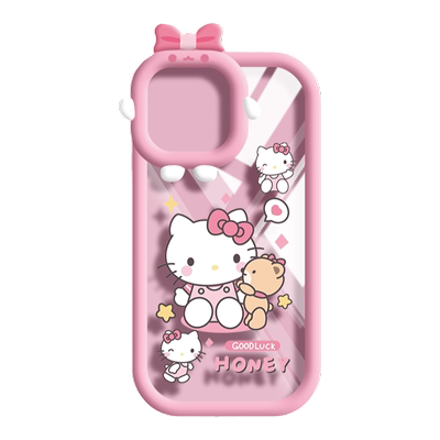 s10手机壳小怪兽卡通少女可爱