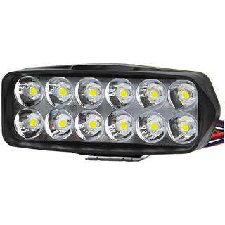 电动摩托车灯改装外置 超亮12v60V三轮电瓶车强光LED大灯流氓射灯