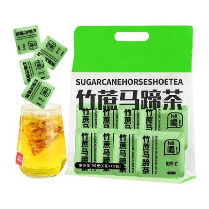 徽隆堂竹蔗马蹄茶茅根雪梨独立茶包花草茶养生茶清火滋润养生茶