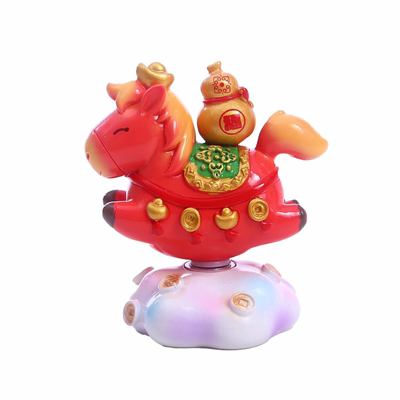 马年吉祥物摆件马上有钱伴手礼品
