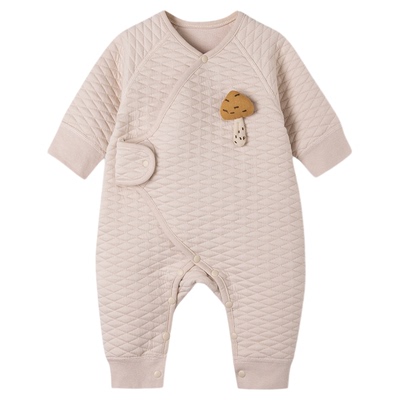 考拉蒂尔婴儿绑带夹丝连体衣