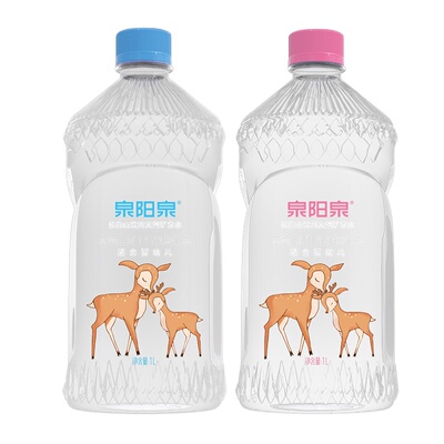 适合母婴泉阳泉低钠淡矿1L*12瓶