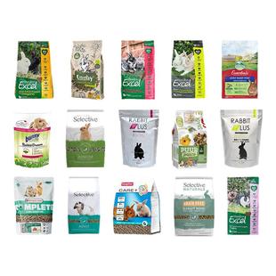 进口兔粮试吃布格斯兔粮品高成兔威霸爱宝兔粮食兔粮维特魔轮