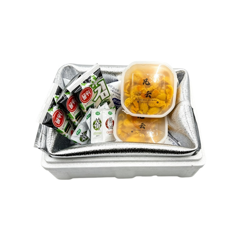海胆肉新鲜马粪海胆紫海胆黄鲜活现剥肉日料品质大连罐头即食海鲜