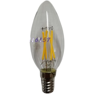 照明烛型FSL灯泡230V25W40W透明尖泡 E14小螺口LED节能4W吊灯光源