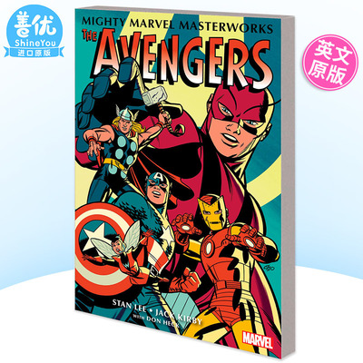 【预售】英文漫画 复仇者联盟卷1 The Avengers Vol. 1 图像小说 正版进口书籍 Marvel Comics 善优图书