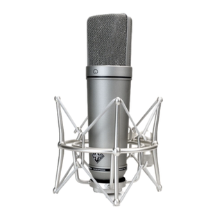 MRWHO烟头U87纯手工大振膜麦克风直播录音唱歌直播设备全套推荐