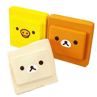 卡通防尘硅胶开关保护套儿童插座防触电安全电源套86型插座防漏电