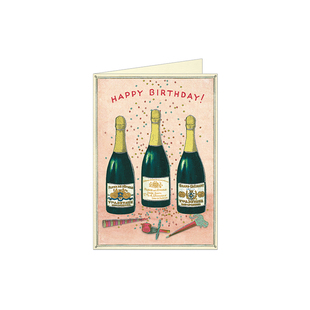 美国品牌复古风生日贺卡Cavallini 新年圣诞情人节祝福卡片明信片