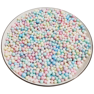 流星球填充物马卡龙浮漂钓鱼泡沫球小颗粒圆球礼品礼物盒礼盒装饰