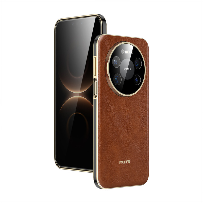 适用于华为Mate80promax真皮手机壳高端商务进口皮料皇家油蜡mate70Pro新款全包防摔保护套商务顶配