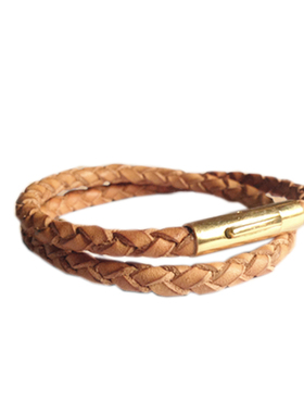 手编手环手链牛皮简约
