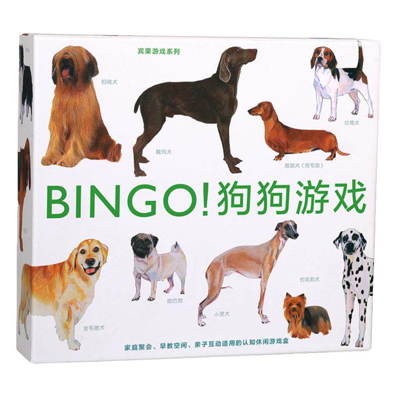 浪花朵朵童书官方正版  宾果系列  BINGO狗狗游戏  儿童益智开发亲子互动早教探索与发现书籍