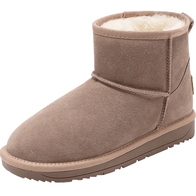 达芙妮冬季防水棉鞋雪地靴