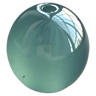 天然翡翠A货老坑玉石冰种蓝绿细腻水润圆珠DIY散珠转运玉珠子配珠