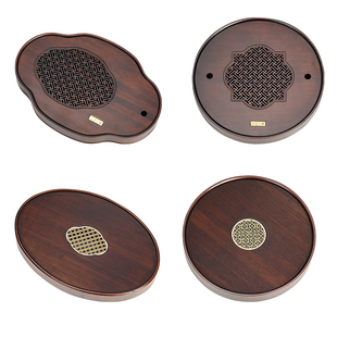 榜盛竹制茶盘功夫茶具托盘茶海沥储水小型茶台储水式简约干泡盘