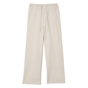 孕妇阔腿裤春装休闲直筒糯米裤无托腹孕期不勒肚子裤子春季外穿