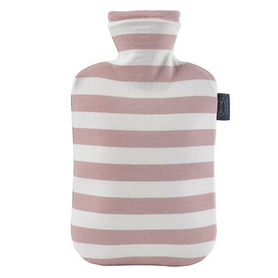 北欧条纹风棉外套大号注水热水袋