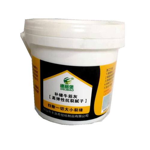 抗裂补缝王牛筋灰弹性腻子墙面裂缝修补墙漆补墙膏石膏线粘接缝白