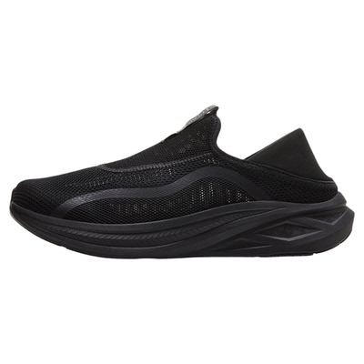 匹克态极一脚蹬夏季新款送爸爸透气黑色休闲鞋男运动鞋轻便健步鞋