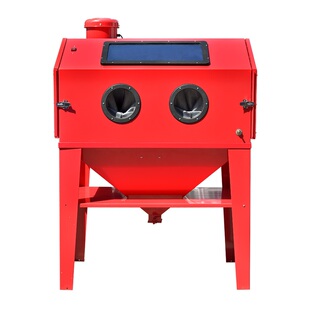 喷砂可安装 SBC45封闭干式 手动吸尘器批发 除漆喷砂机450L 厂家立式