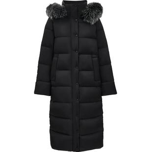 Vero Moda奥莱羽绒服女2025冬季新款90白鹅绒狐狸毛皮领外套气质