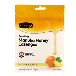 新西兰原装进口Comvita康维他麦卢卡蜂蜜润喉糖送女老师儿童实用