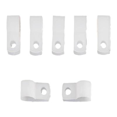 r型线夹5.2mm 尼龙R型线夹5.2 电线固定线卡 U型线夹1000只理线扣