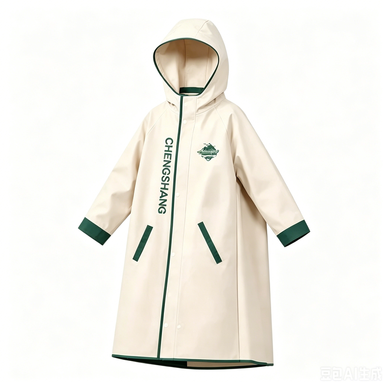 加厚EVA儿童雨衣长款上学专用
