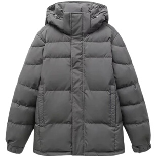 中戏羽绒服女短款2025新款冬季加厚情侣东北极寒超厚面包服男原版