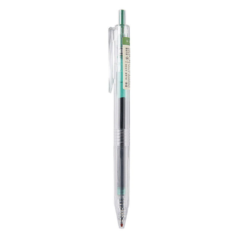 晨光本味系列24色彩色按动中性笔0.5简约糖果色复古手账水笔H5603