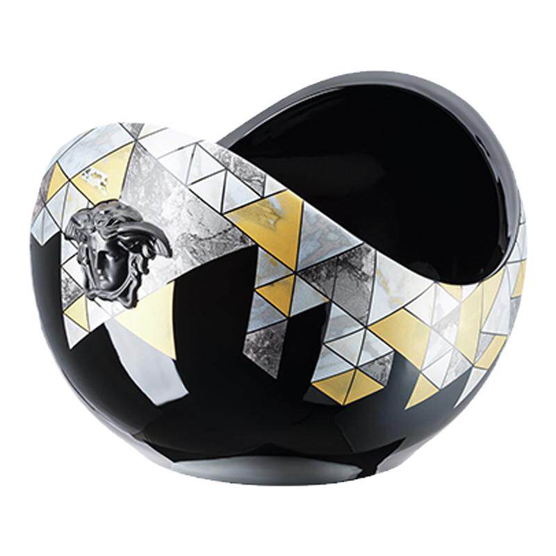 Versace meets Rosenthal 范思哲水果碗花瓶家具装饰摆件