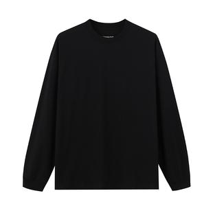 江南先生NewJNXS重磅260g索罗娜凉感速干长袖T恤男装纯色打底衫t