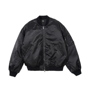 MUNDANE(MDE) 24AW短宽廓形MA1飞行夹克3m新雪丽棉夹克