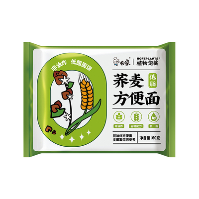 白象荞麦方便面葱油拌面