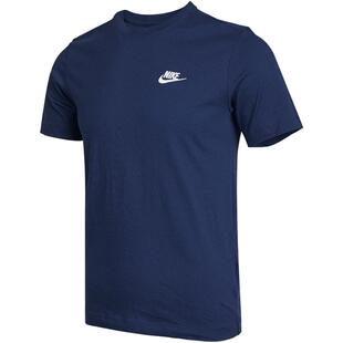 滔搏NIKE耐克男子AS M NSW CLUB TEE运动休闲短袖T恤AR4999-410
