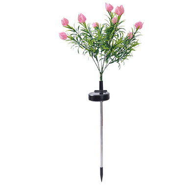 户外地插太阳能草坪花朵彩灯防水