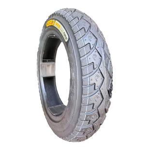 耐力可电动车真空胎 300-10电瓶车钢丝胎轮胎车胎14x2.50外胎防刺