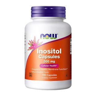NOW诺奥美国进口myo肌醇胶囊护卵巢调理女性备孕降雄搭配辅酶q10