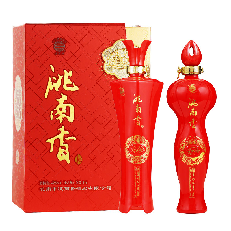 洮南香好事成双42度白酒礼盒