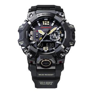 casio卡西欧三代大泥王手表男生蓝牙太阳能电波运动手表GWG-B1000