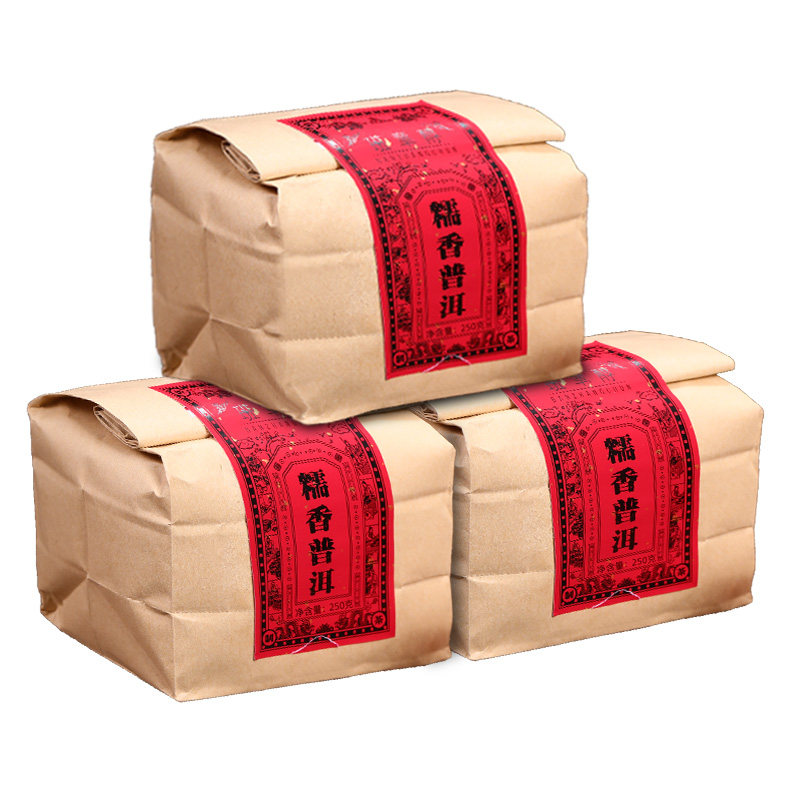 糯米香普洱茶熟茶散茶十年以上云南古树陈年熟普口粮散茶叶自己喝