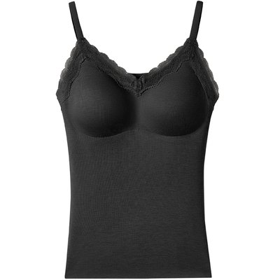 幸棉蕾丝内搭免穿文胸