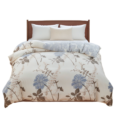 双面纯棉假一罚百全棉被套不起球