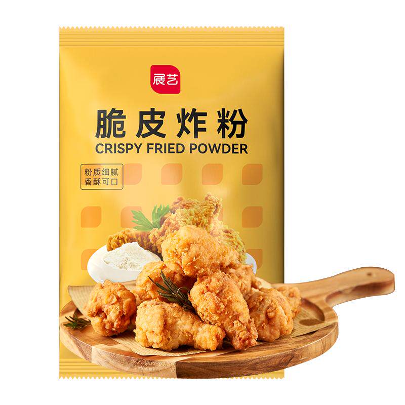 展艺脆皮炸鸡粉500g黄白面包糠面包屑鸡排猪排裹粉南瓜饼起酥粉