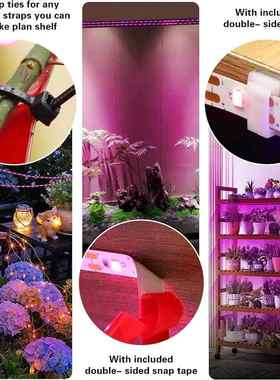 粉色蓝色120LED植物灯光灯室内补园艺植物蔬盆景