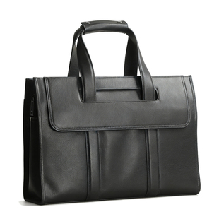 2025新款男士真皮公文包 可插拉杆箱大容量电脑包 单肩斜挎手提包
