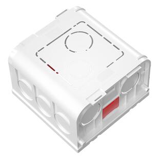 86型暗装开关插座底盒暗装暗盒通用家用连体墙壁预埋暗线布线底盒