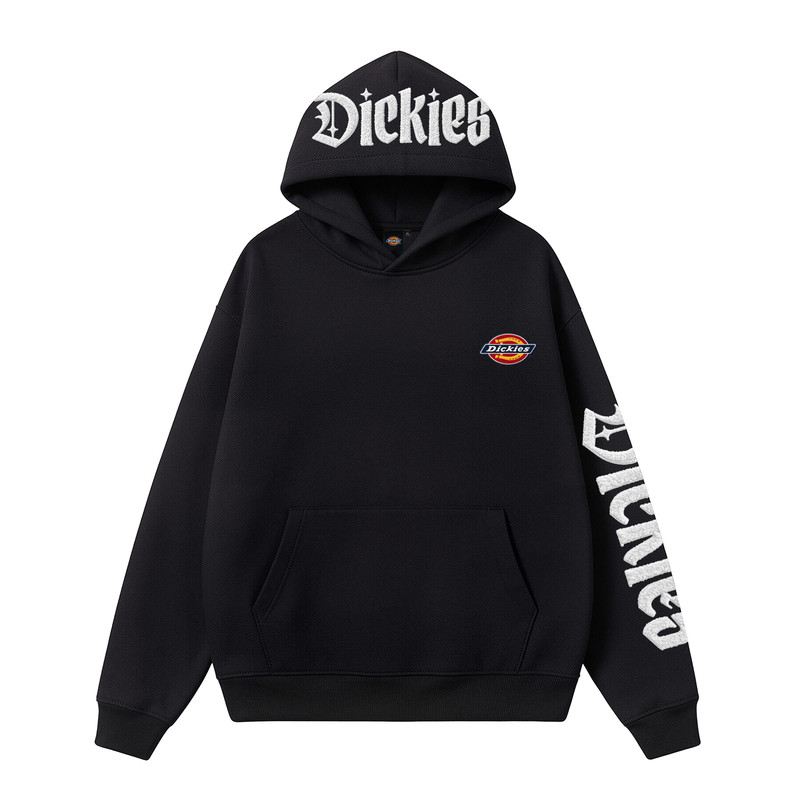 Dickies连帽卫衣男女情侣装美式宽松时尚青年刺绣潮cool上衣外套J