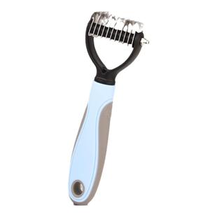 宠物梳子开结梳泰迪比熊狗狗打结专用梳子长毛去浮毛猫咪梳毛神器